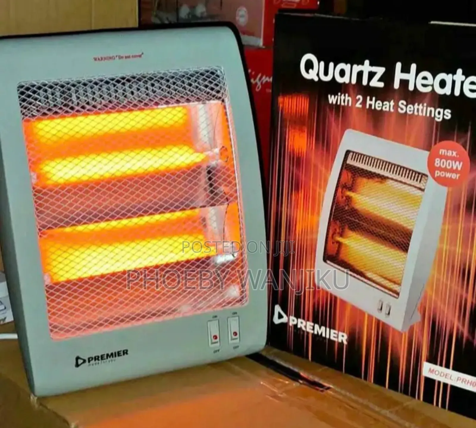 2 Heat Settings Space Heater