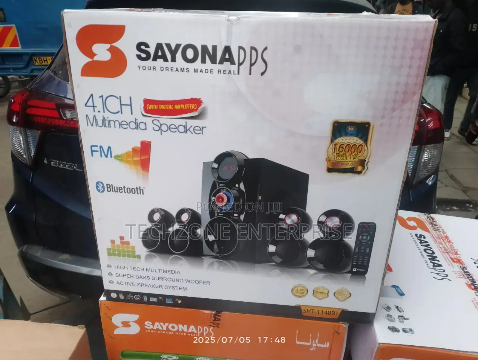 Sayona SHT-1148bt 4.1ch Subwoofer Amazing Sounds
