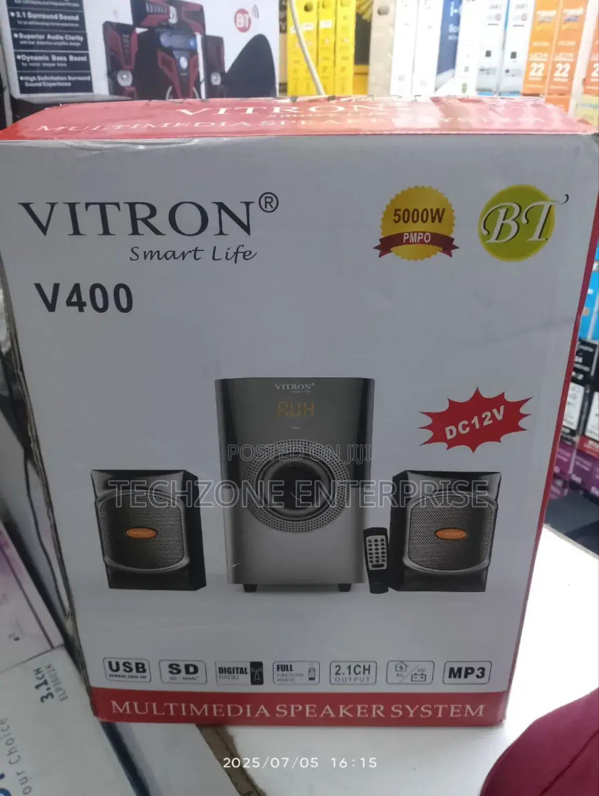 Vitron V400 Series 2.1ch Mini Subwoofer Speaker Systems 