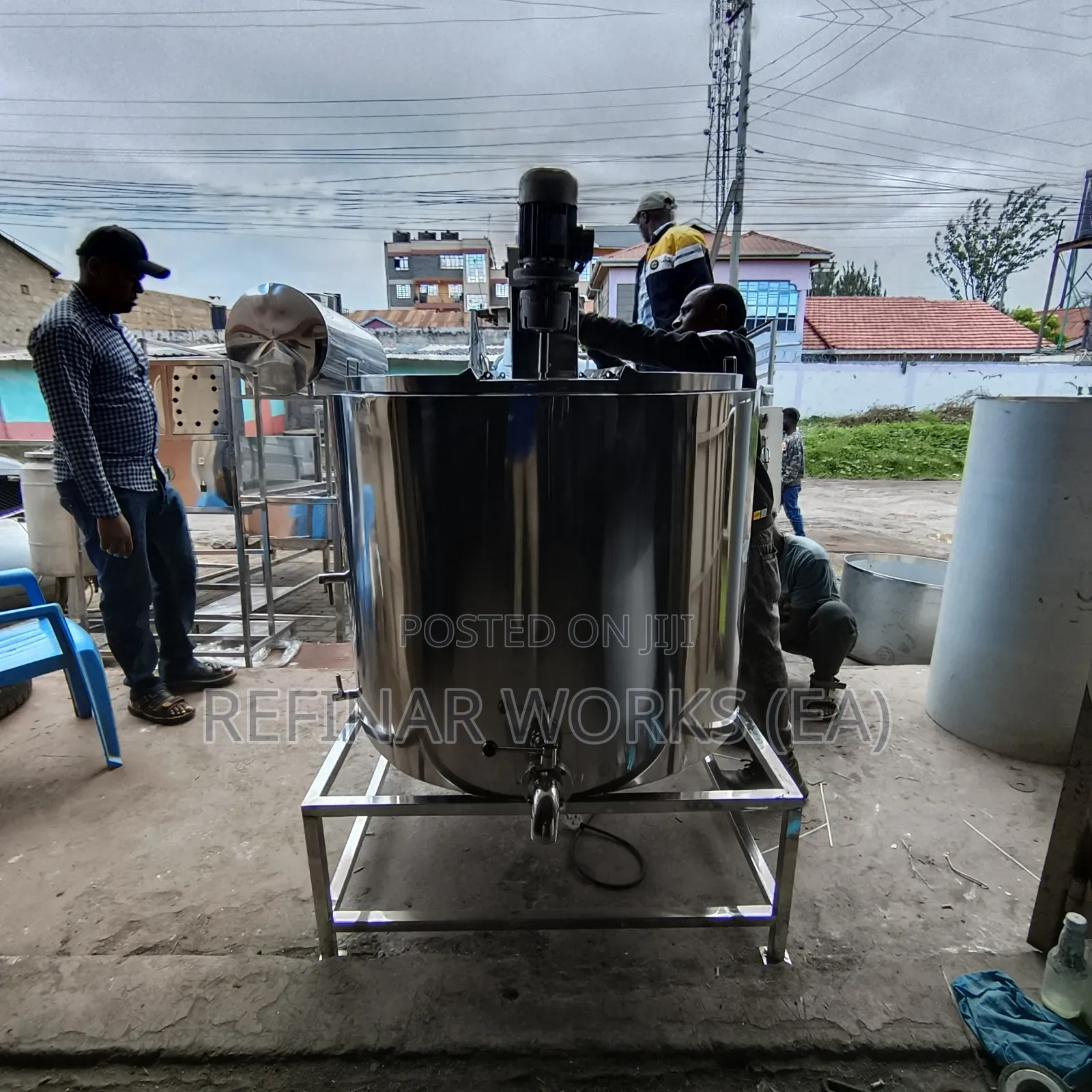 Chilled Milk Tank – Durable 500l Dairy Chiller