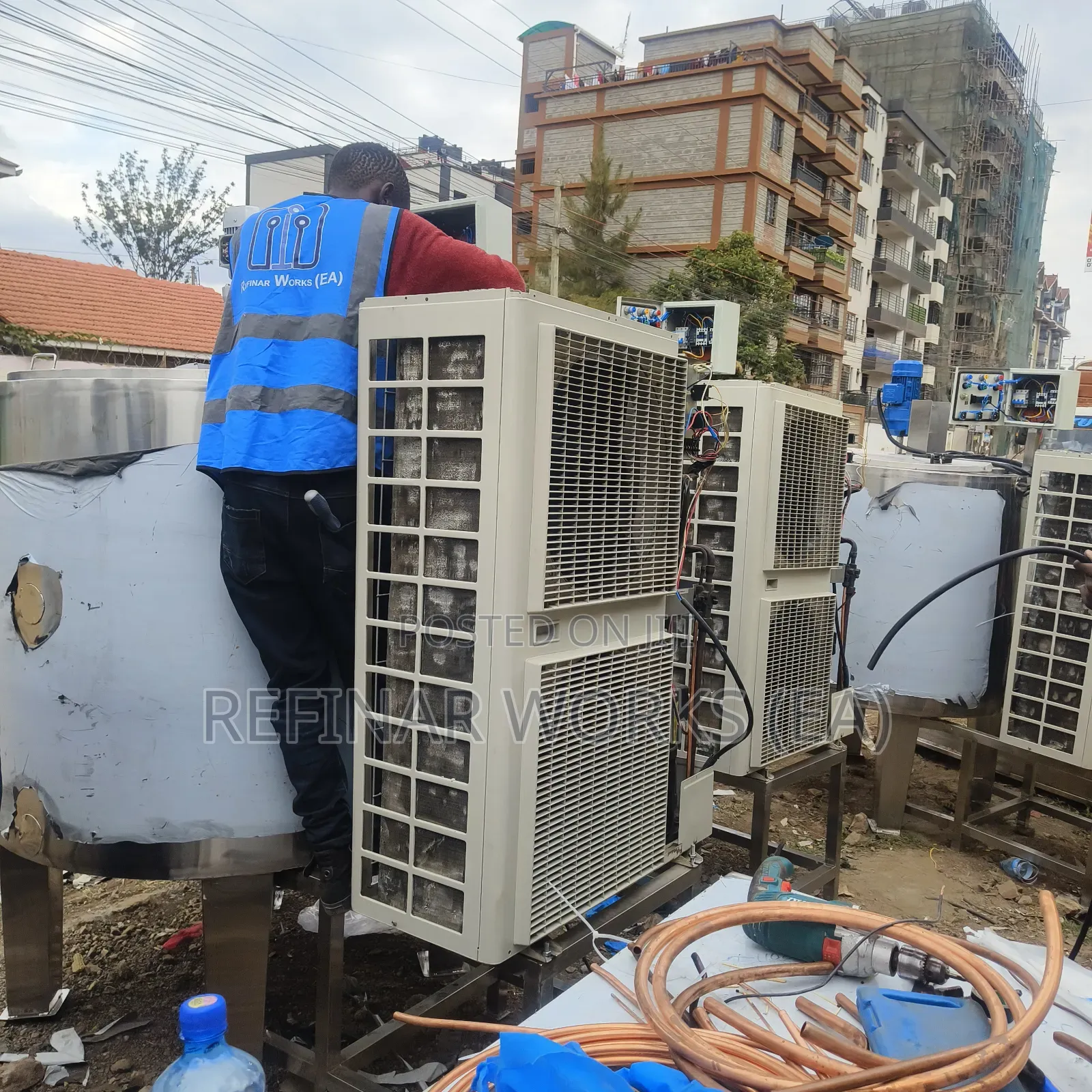 Chilled Milk Tank – Durable 500l Dairy Chiller