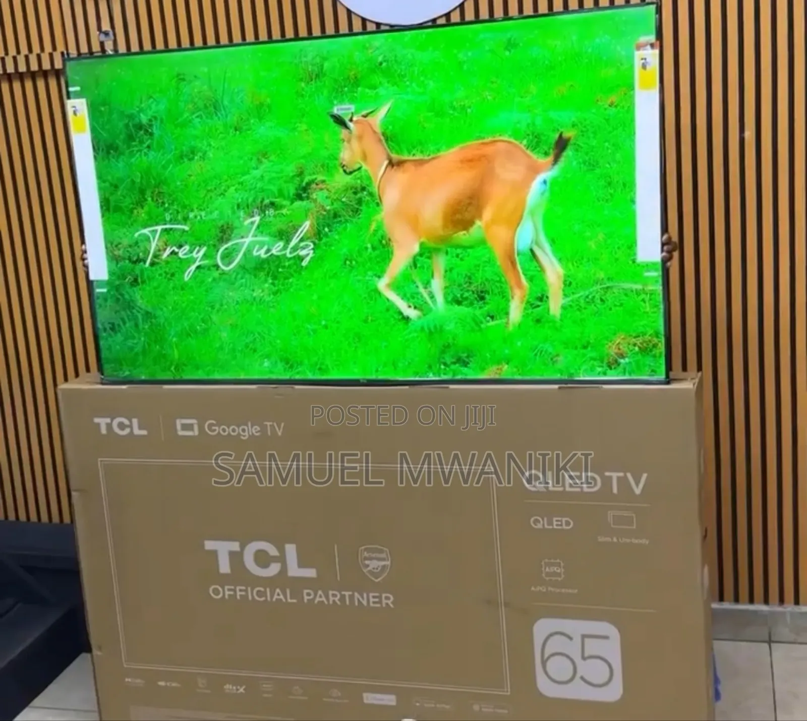 TCL 65" Qled Smart Google Tv
120hz Hdr10+ Dolby Atmos, Aipq