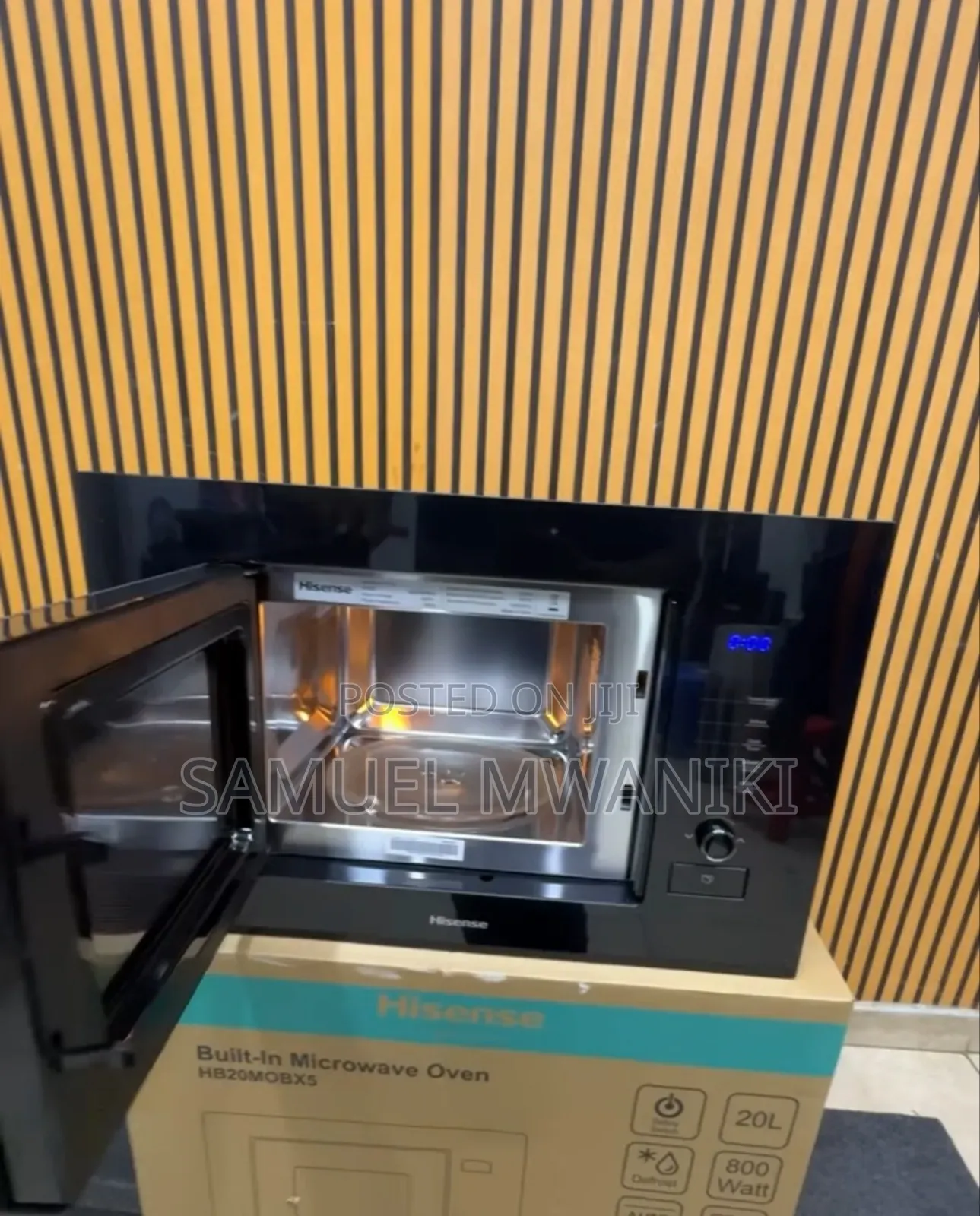 Hisense 20l Built in Microwave New Modern