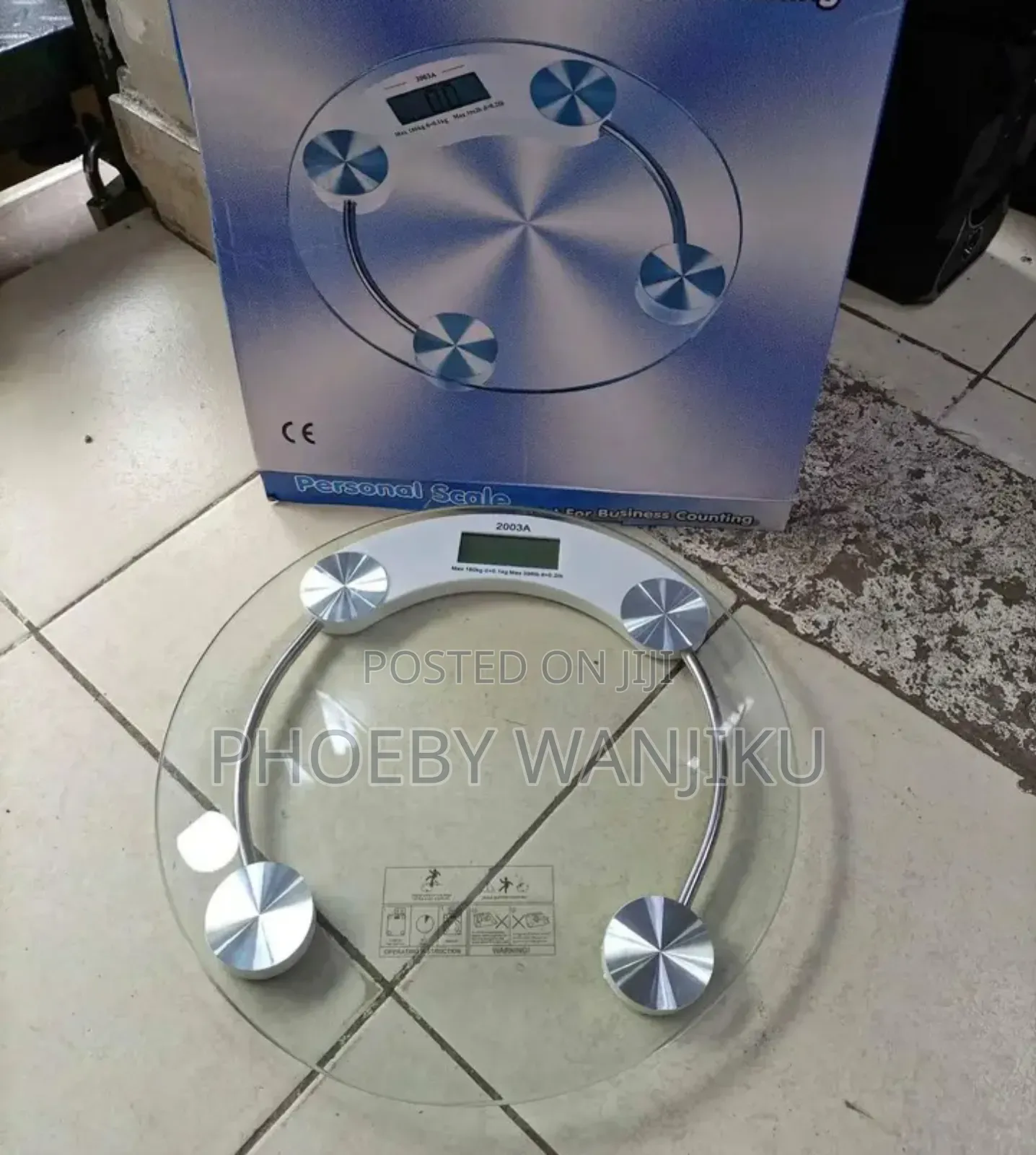 Glass Bathroom Scale