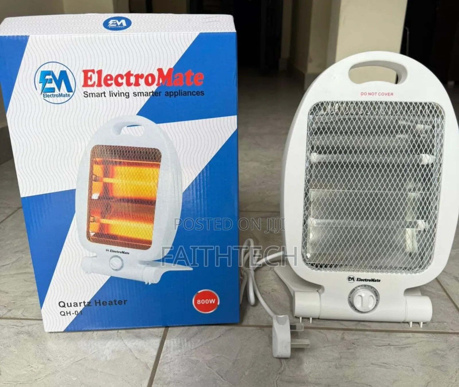 Electromate Quartz 800w Room Heater