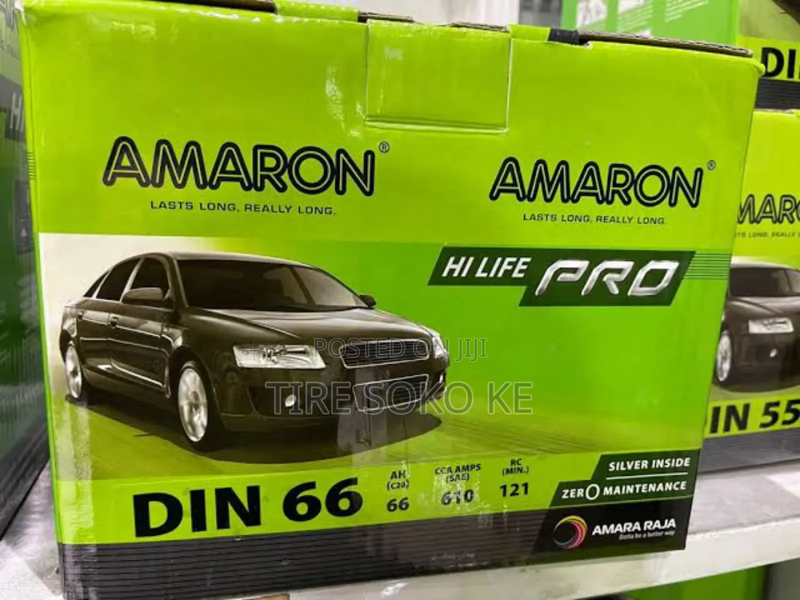 Din 66 Amaron Pro Maintenance Free Car