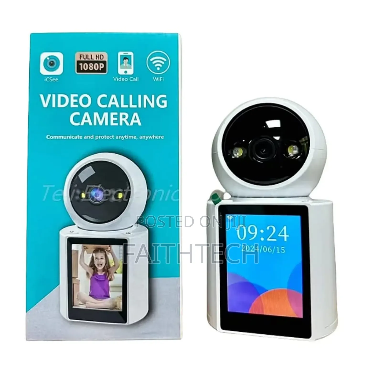 *Two Way Video Calling Wifi Cctv Camera For Indoor