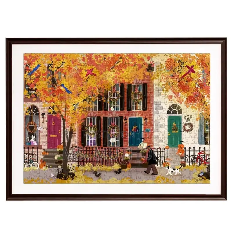 Autumn Street 1000pcs Jigsaw Puzzle*