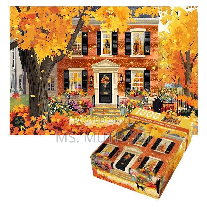 Autumn Street 1000pcs Jigsaw Puzzle*