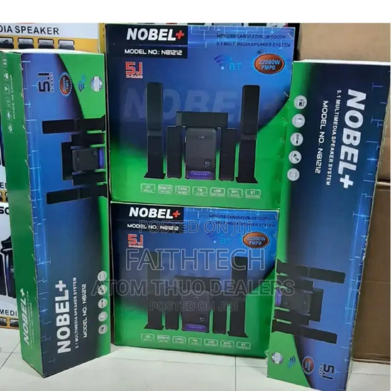 Nobel Nb.1home Theater Speaker System-22000watts