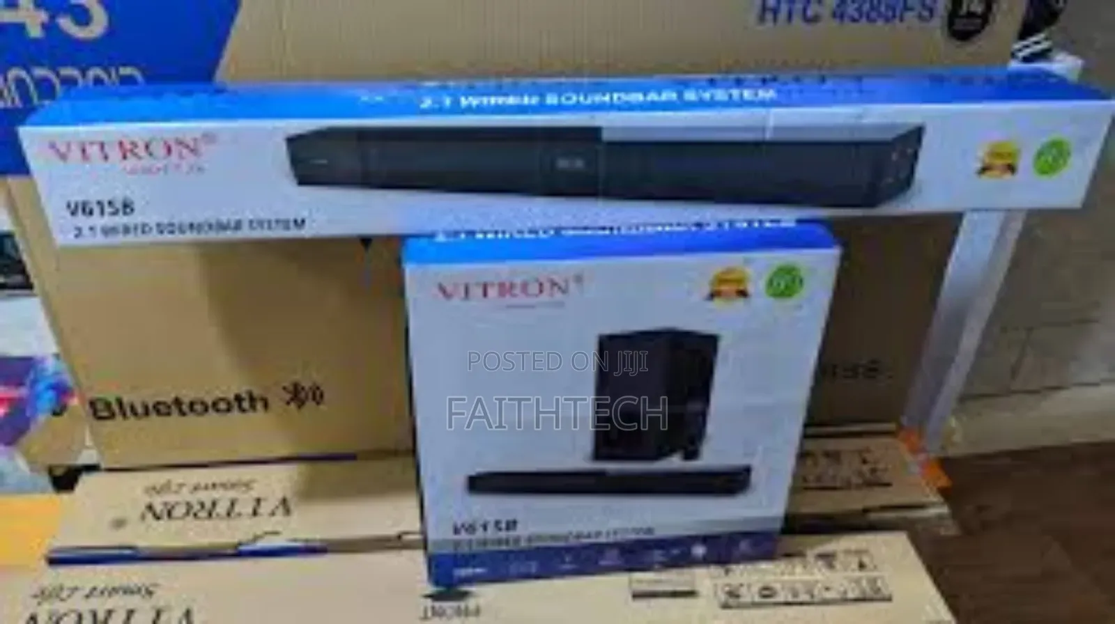 Vitron Sound Bar V61sb 1200w 2.1ch Wired System Super Bass