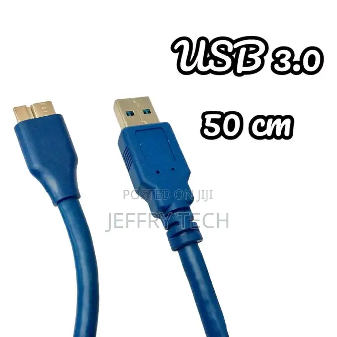 Usb 3.0 Type a to Micro B Cable for External Hard Drive 0.5m