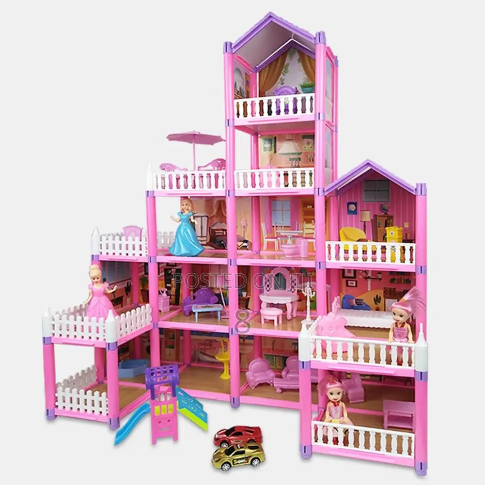 Colorful Dollhouse for Children — Perfect Gift