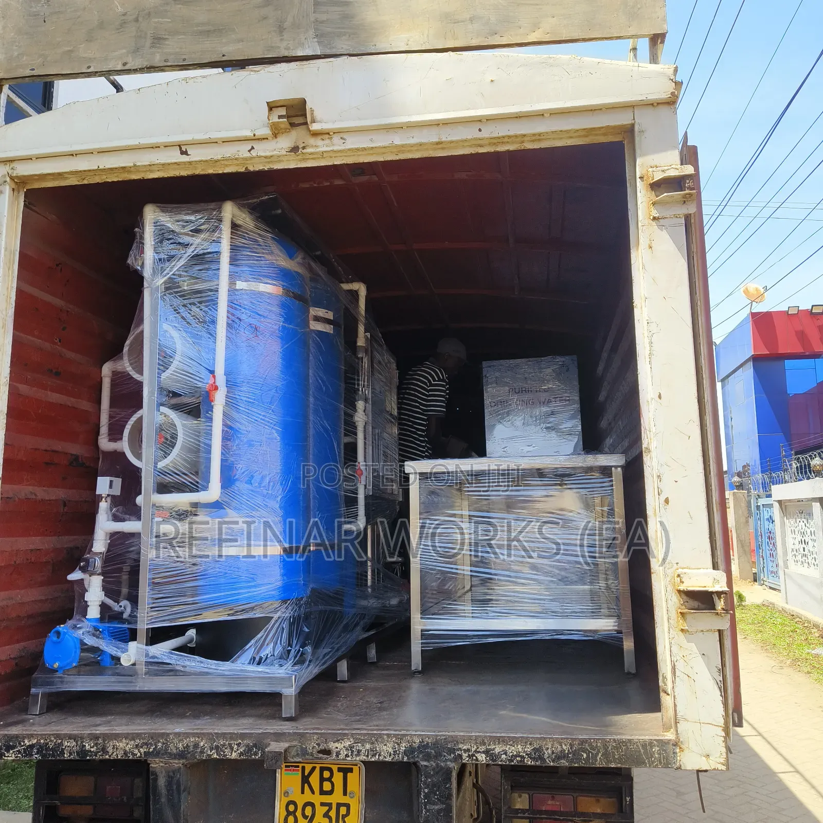 Water Purification Machine for Bottling Refill Station