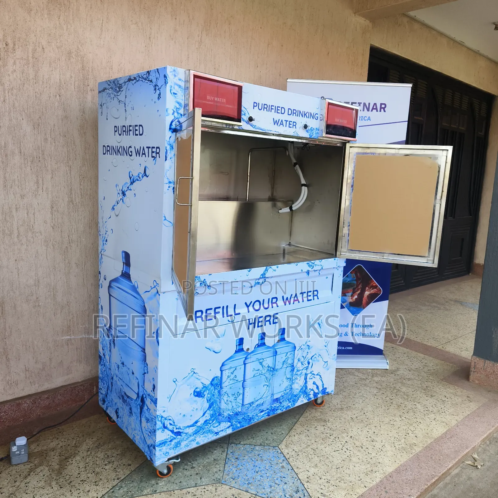 Water Purification Machine for Bottling Refill Station