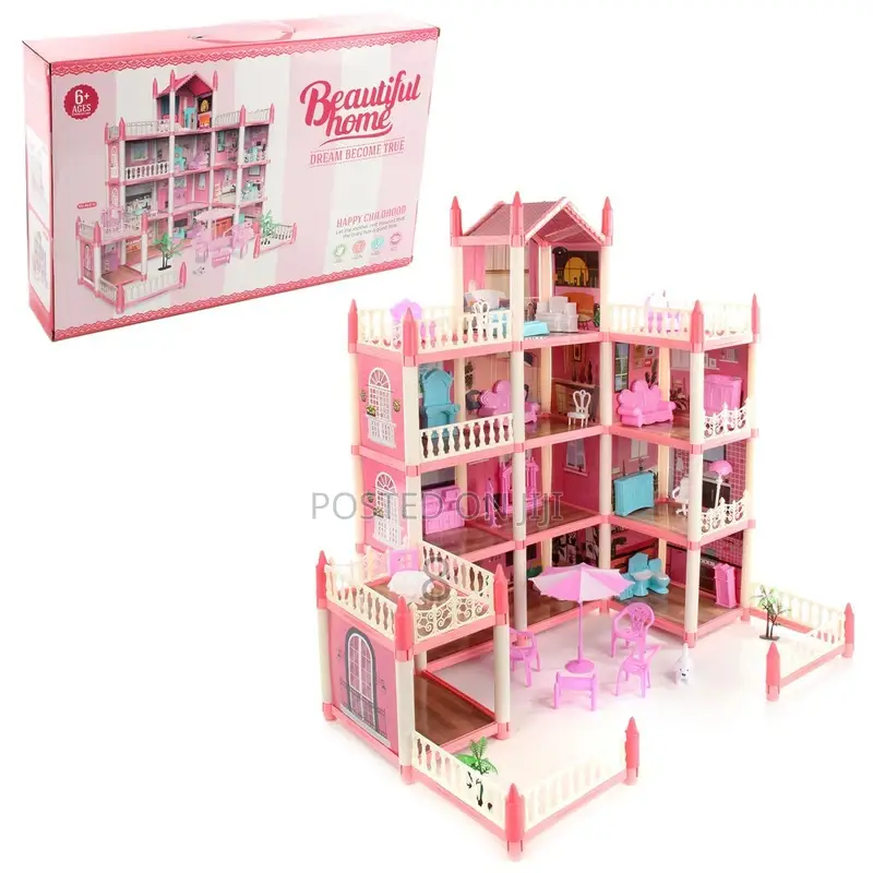 Magical Dream Dolls House With Furniture