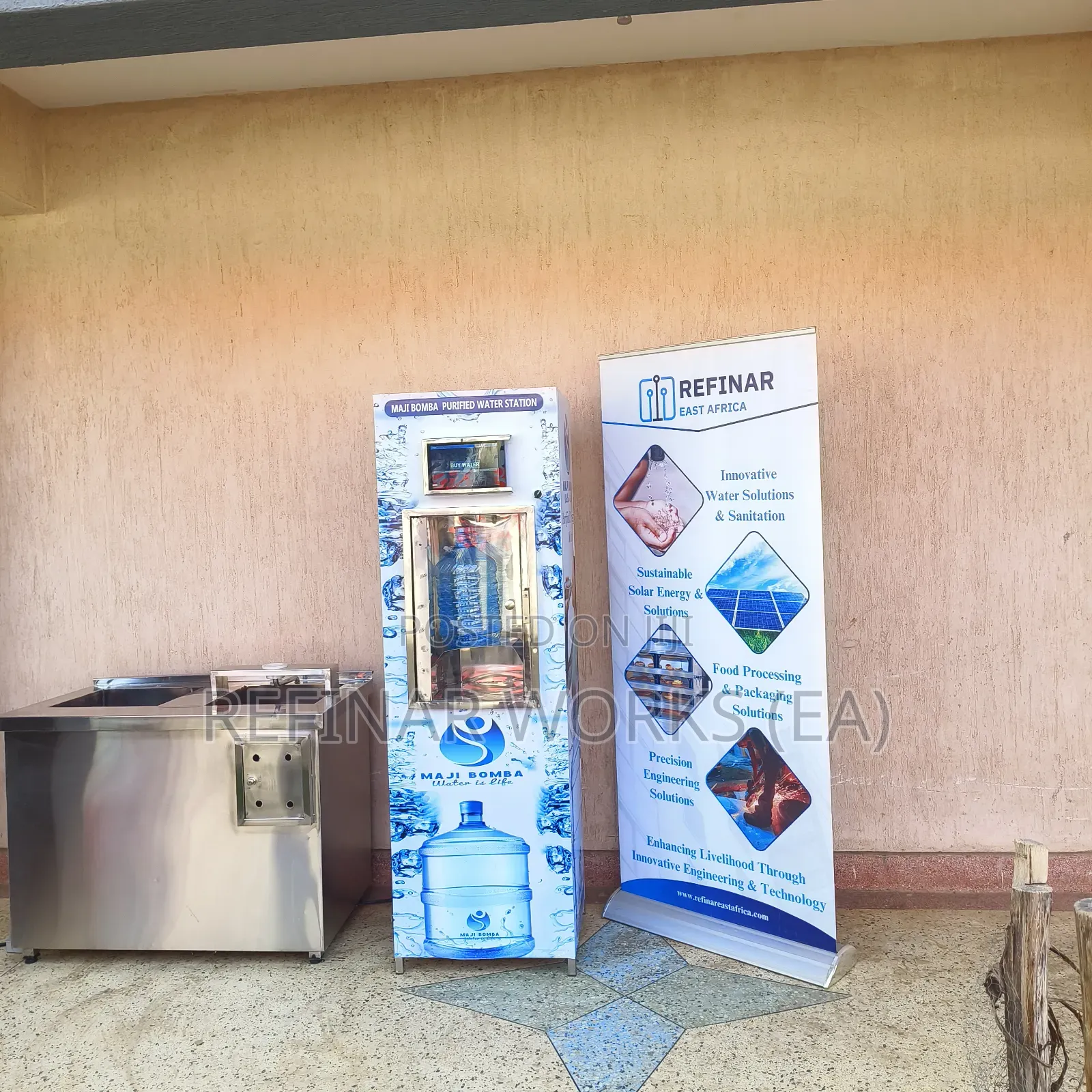 Commercial Water Purification Machines – Refill Station