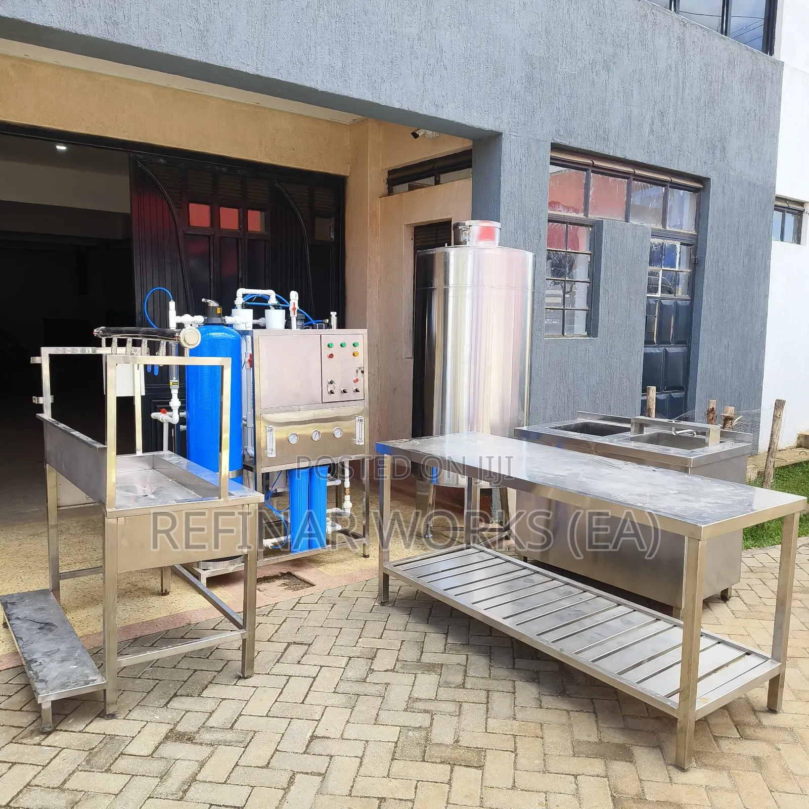 Salt Water Purifier Machine – Desalination for Bottling