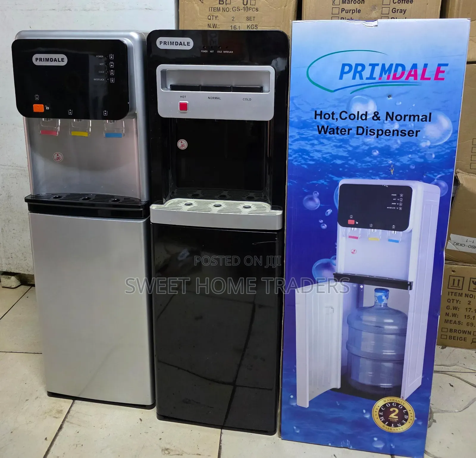 3 in 1 Hot Cold and Normal Primadale Bottom Load