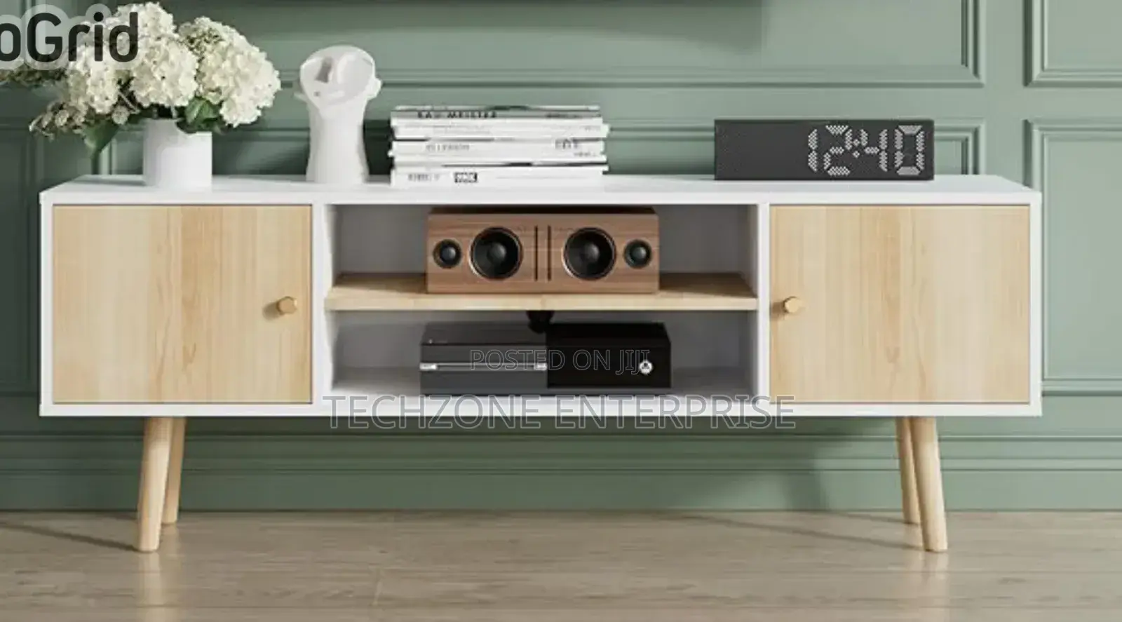 Generic Stylish Amaya Modern Wooden Tv Stands 4ft 