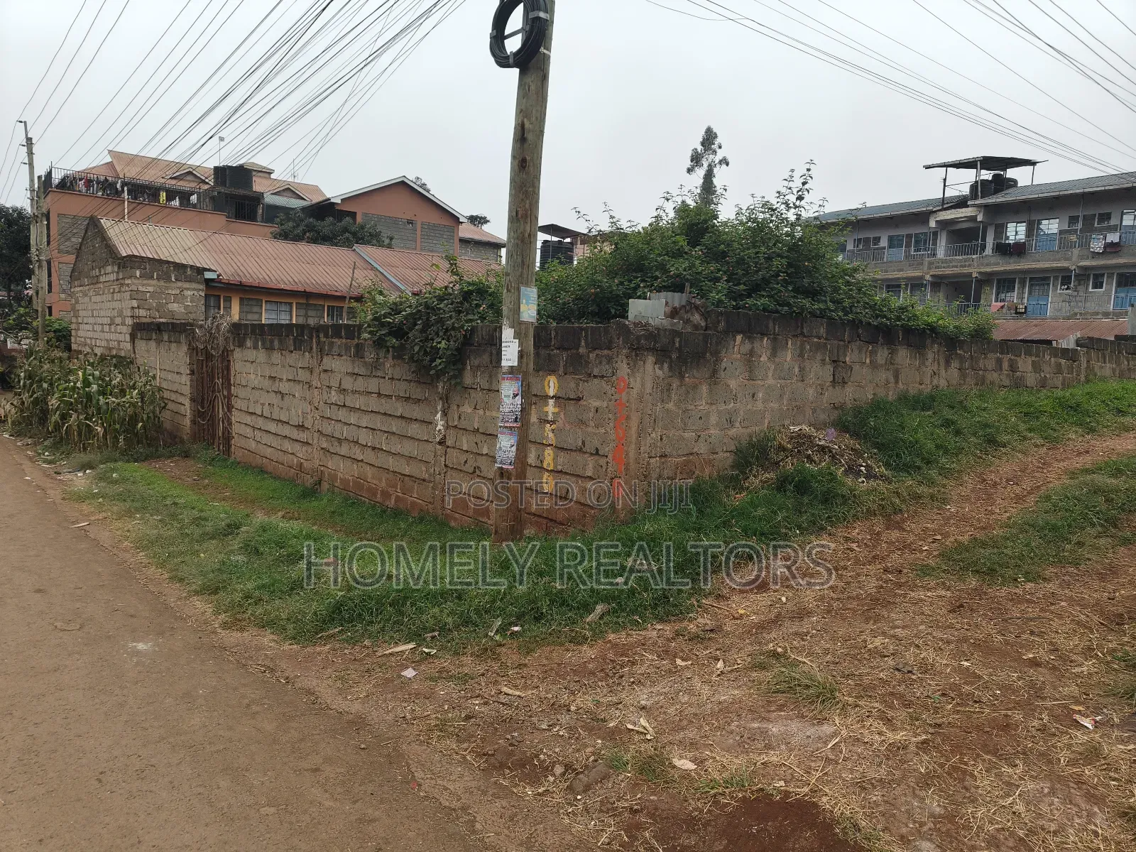 Commercial Eighth Acre Plot, Kikuyu Muthiga Touching Tarmac
