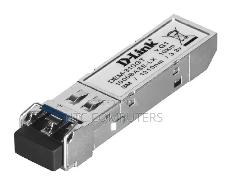 Dlink Dem-310gt 1-Port SFP Lx Sm Fiber Transceiver 1000base-