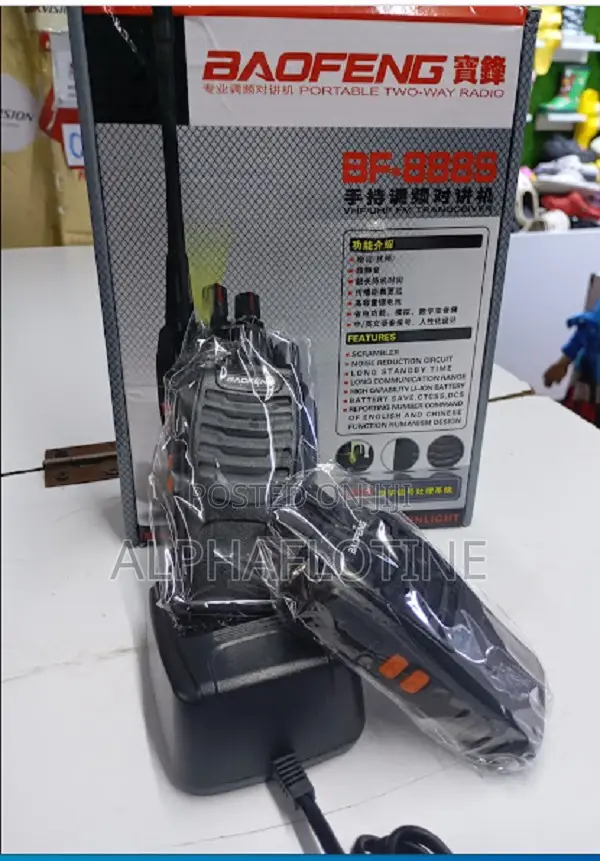 Portable Two -Way Radio Baofeng Bf-888s