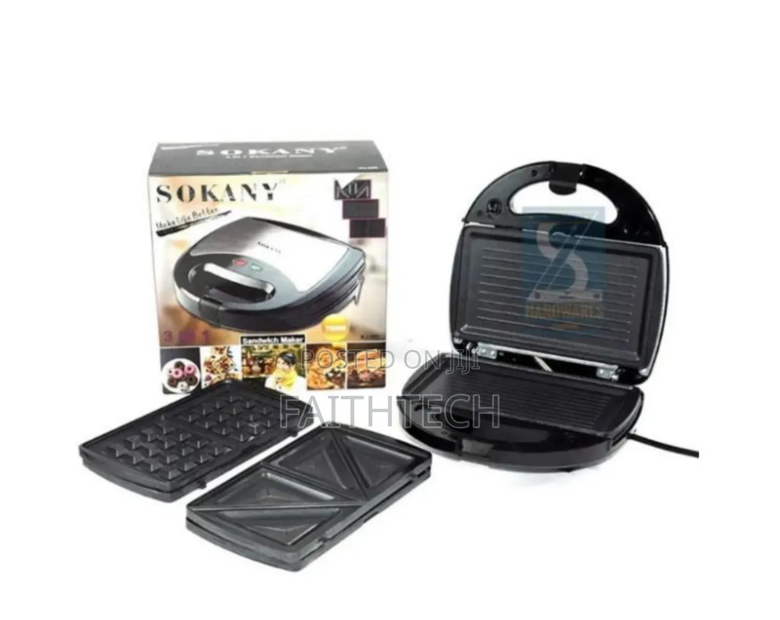 *3 In 1 Sokany Sandwich Maker