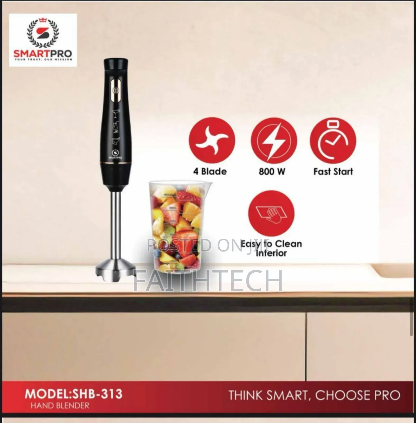 *Smart Pro Hand Blender