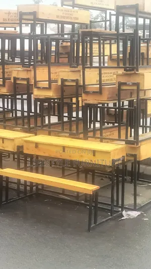 School Desks 3 Seater