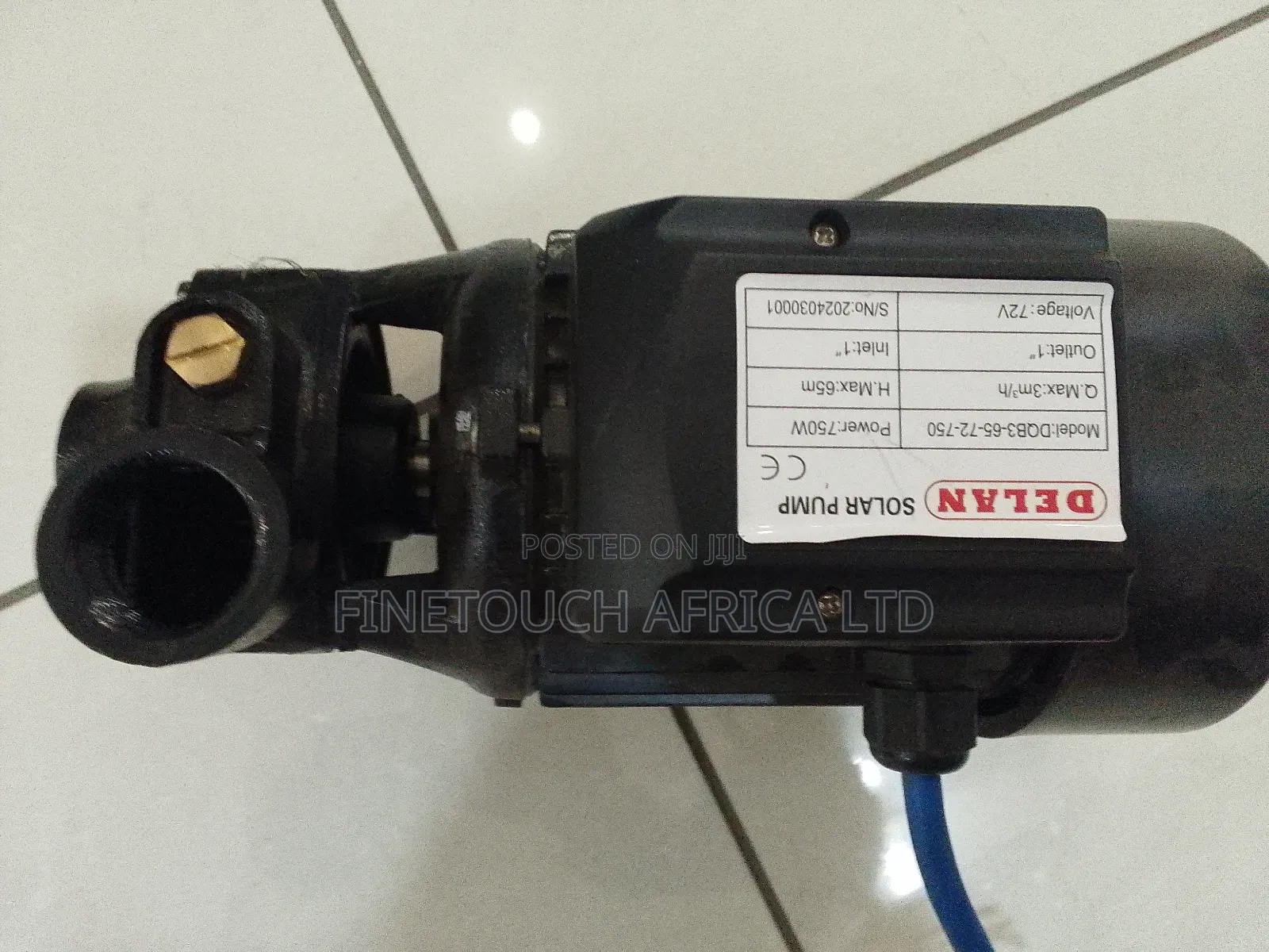 Delan Surface Solar Pump 65 M Head