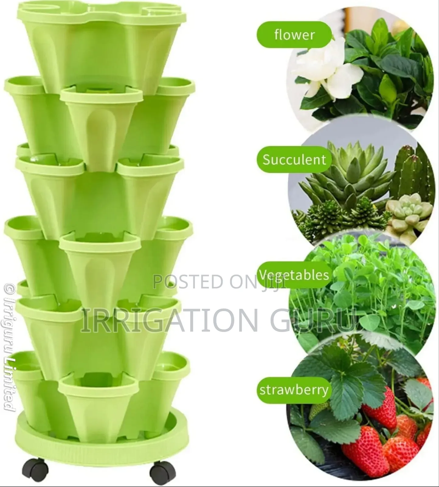 Triple-Pot Stack N'grow