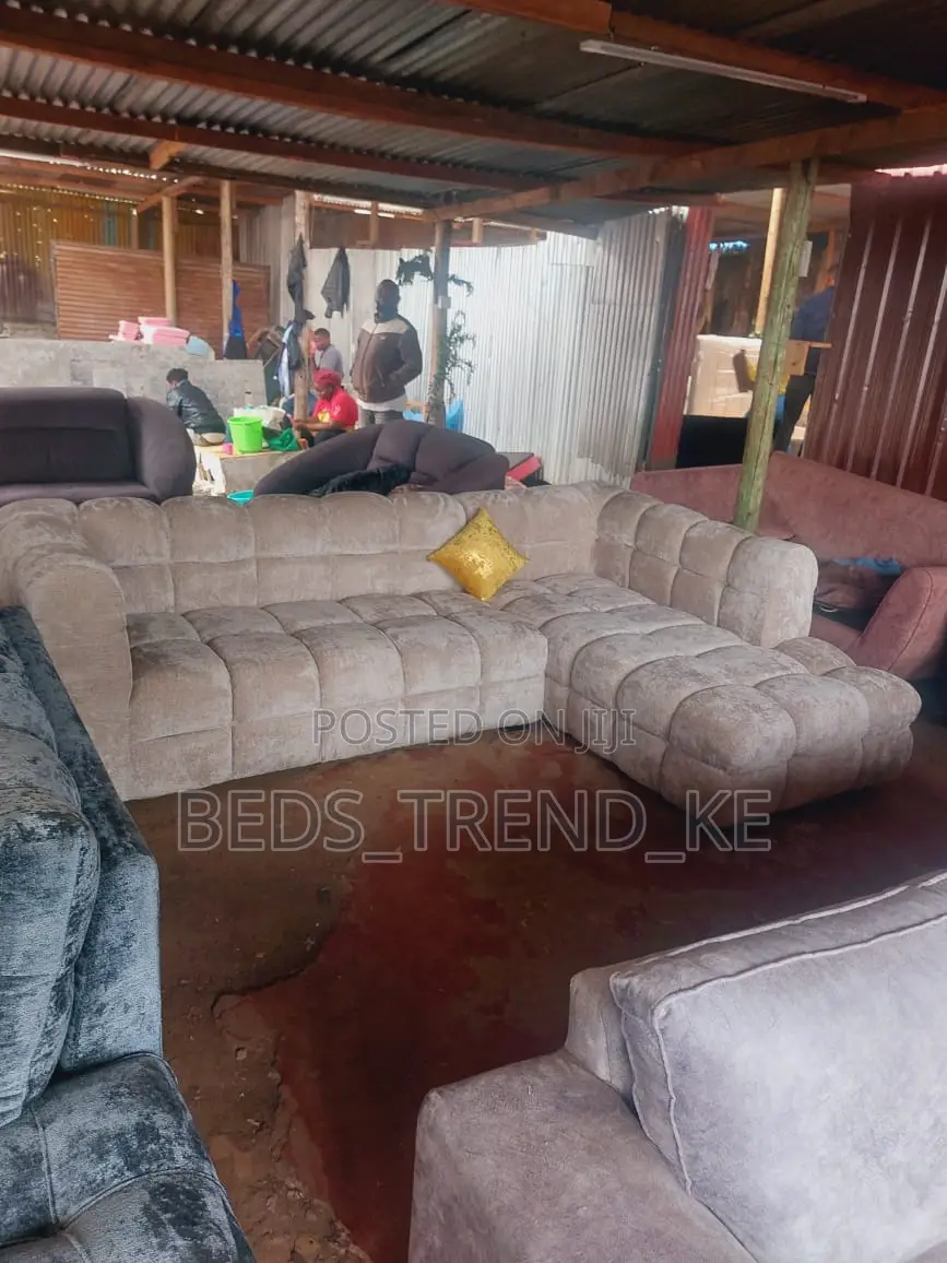 Timeless 6 Seater Bubble L Seat Sofa
