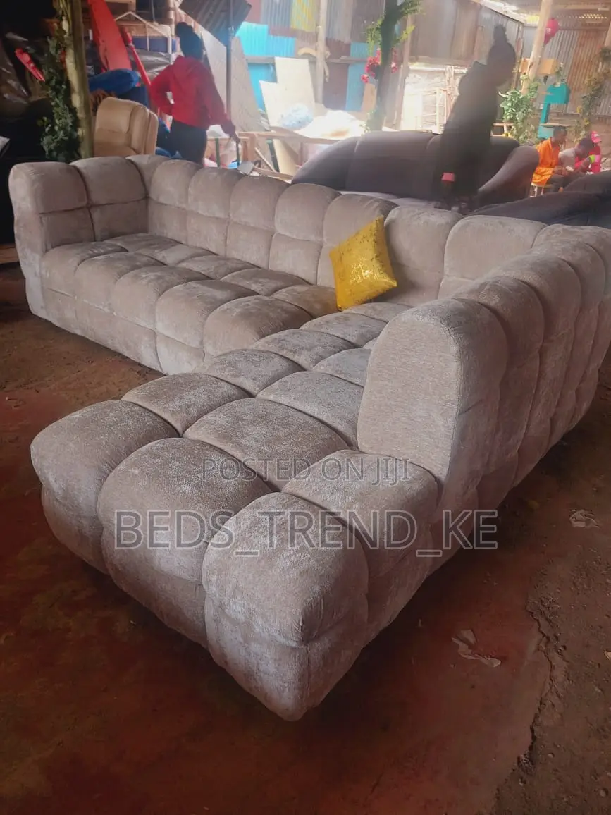 Timeless 6 Seater Bubble L Seat Sofa