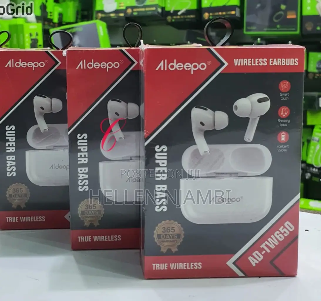 Aldeepo Ad-Tw650 Super Bass True Wireless Earbuds