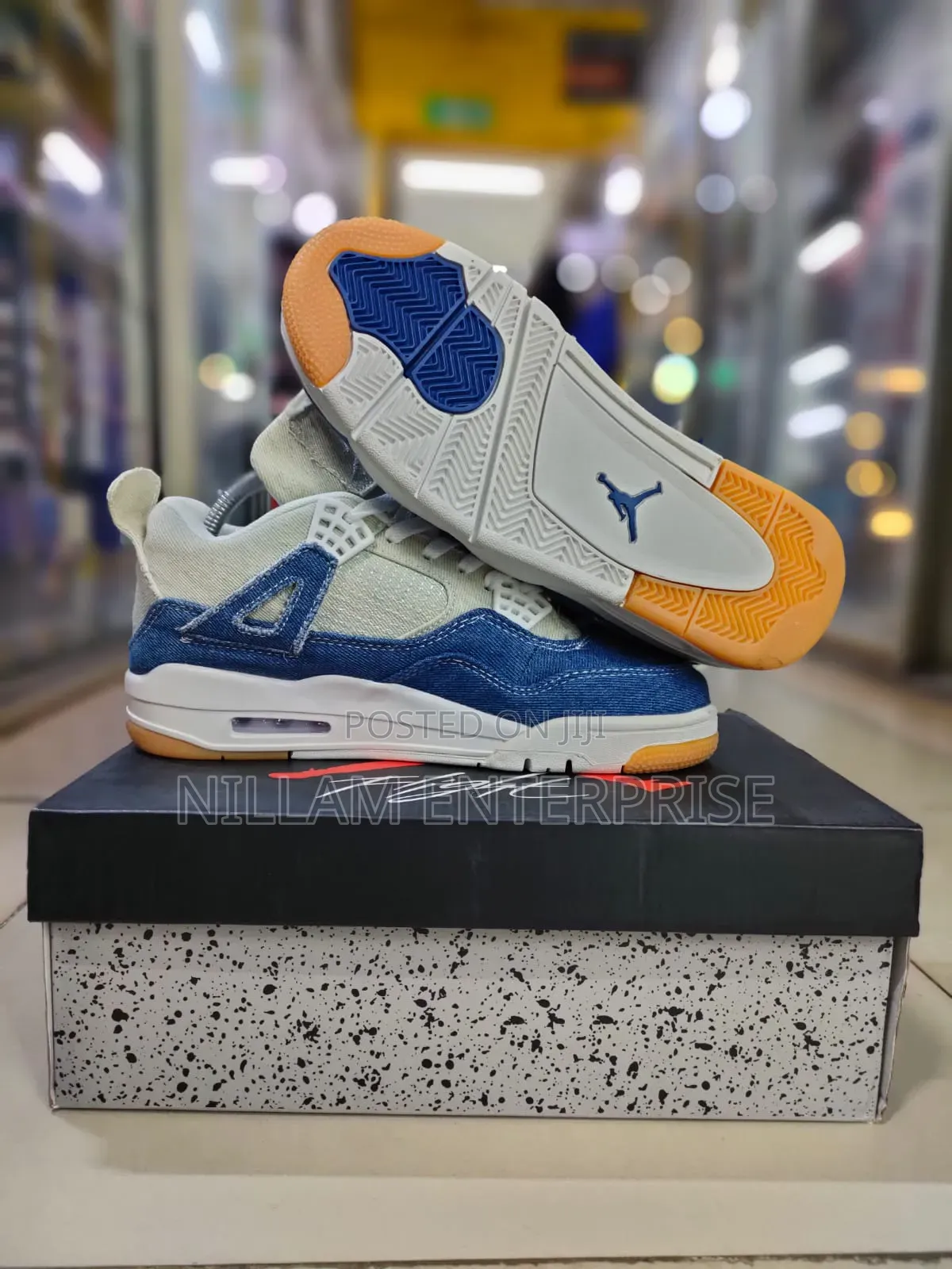 *Jordan 4 Retro "Denim Jean