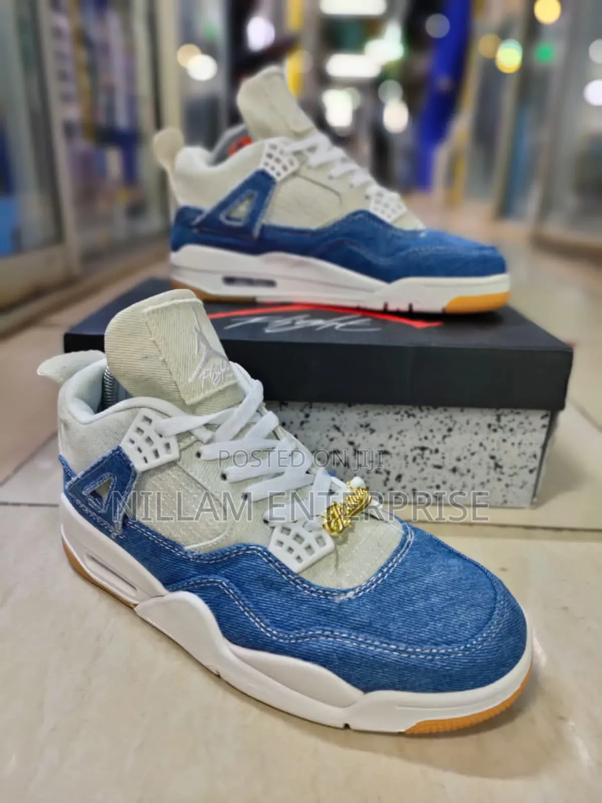 *Jordan 4 Retro "Denim Jean