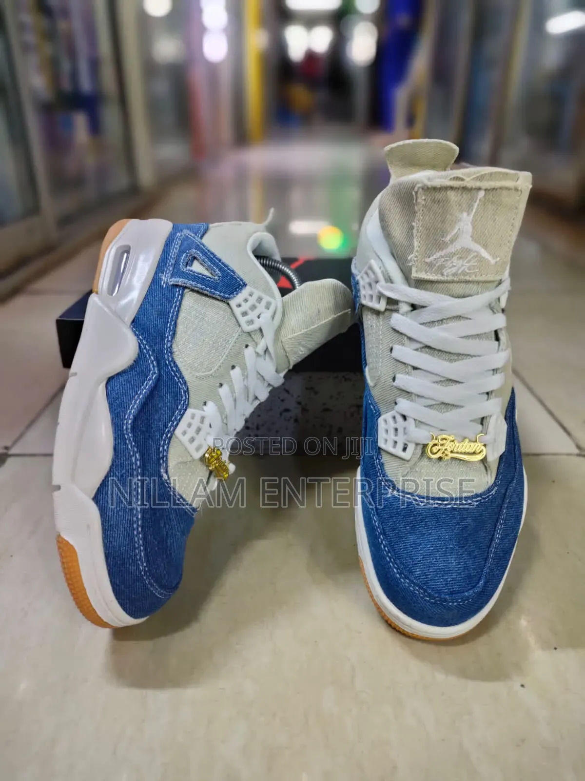 *Jordan 4 Retro "Denim Jean