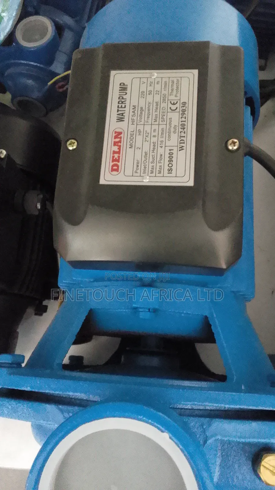 Electric Booster Pump 2 Hp