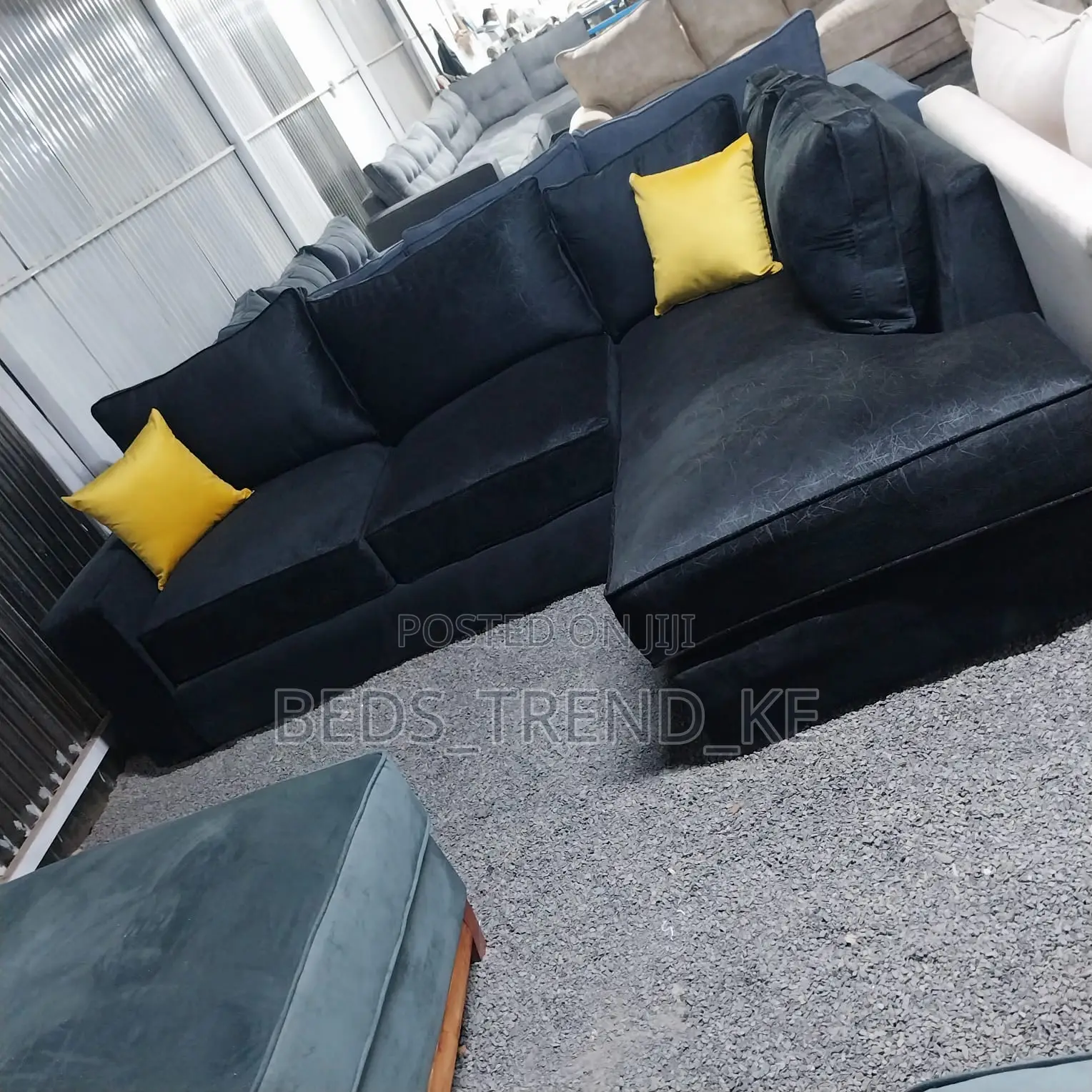 Modernized 6 Seater Cozy L Seat Sofa Set