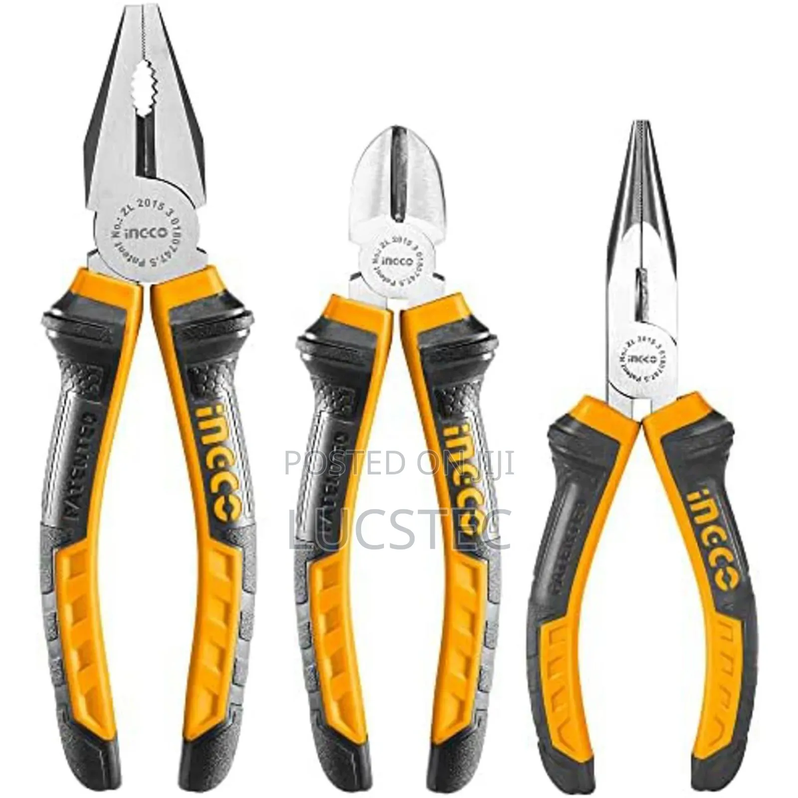Ingco 3pcs Pliers