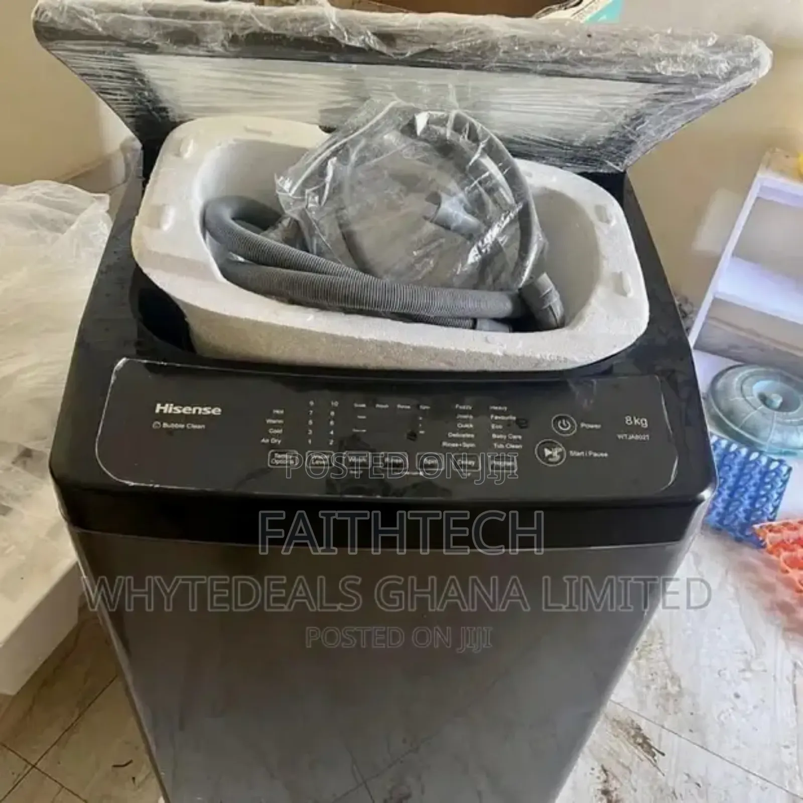 Hisense 8kg Top Load Fully Automated