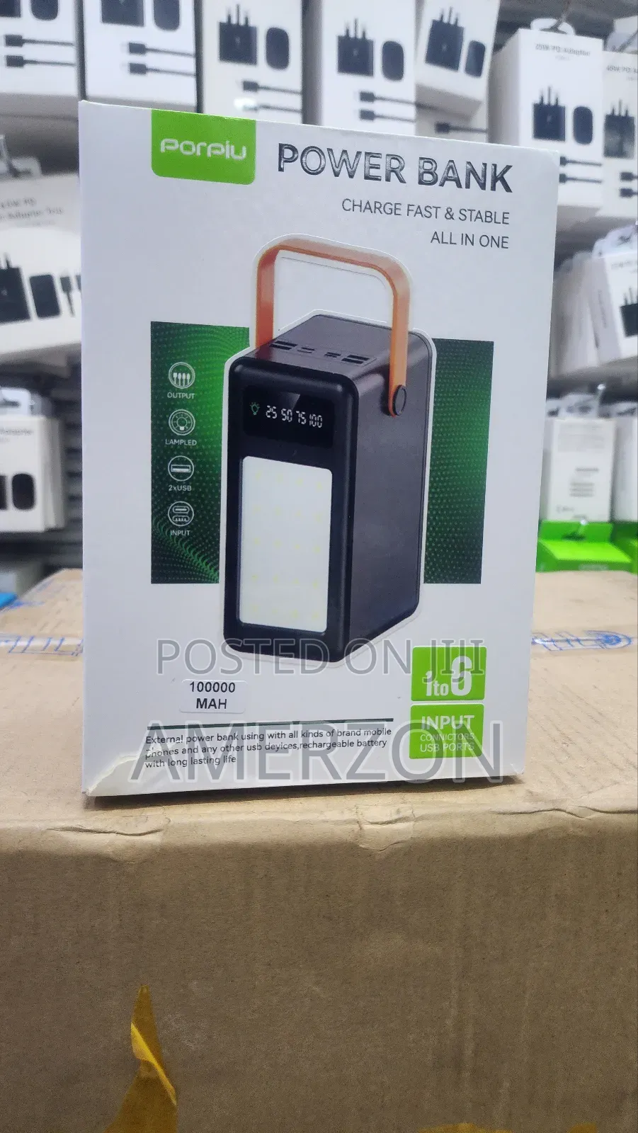 100,000mah Large Capacity Portable Outdoor Camping Lights