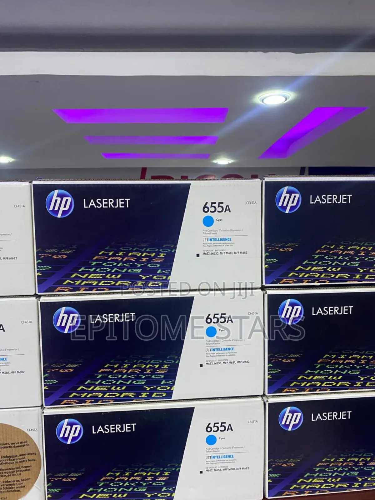 Hp Color Laserjet Enterprise Mfp M681dh Toner Hp655a