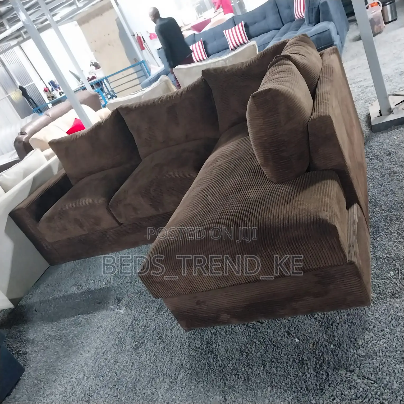 Decent 6 Seater Normal L Seat Sofa