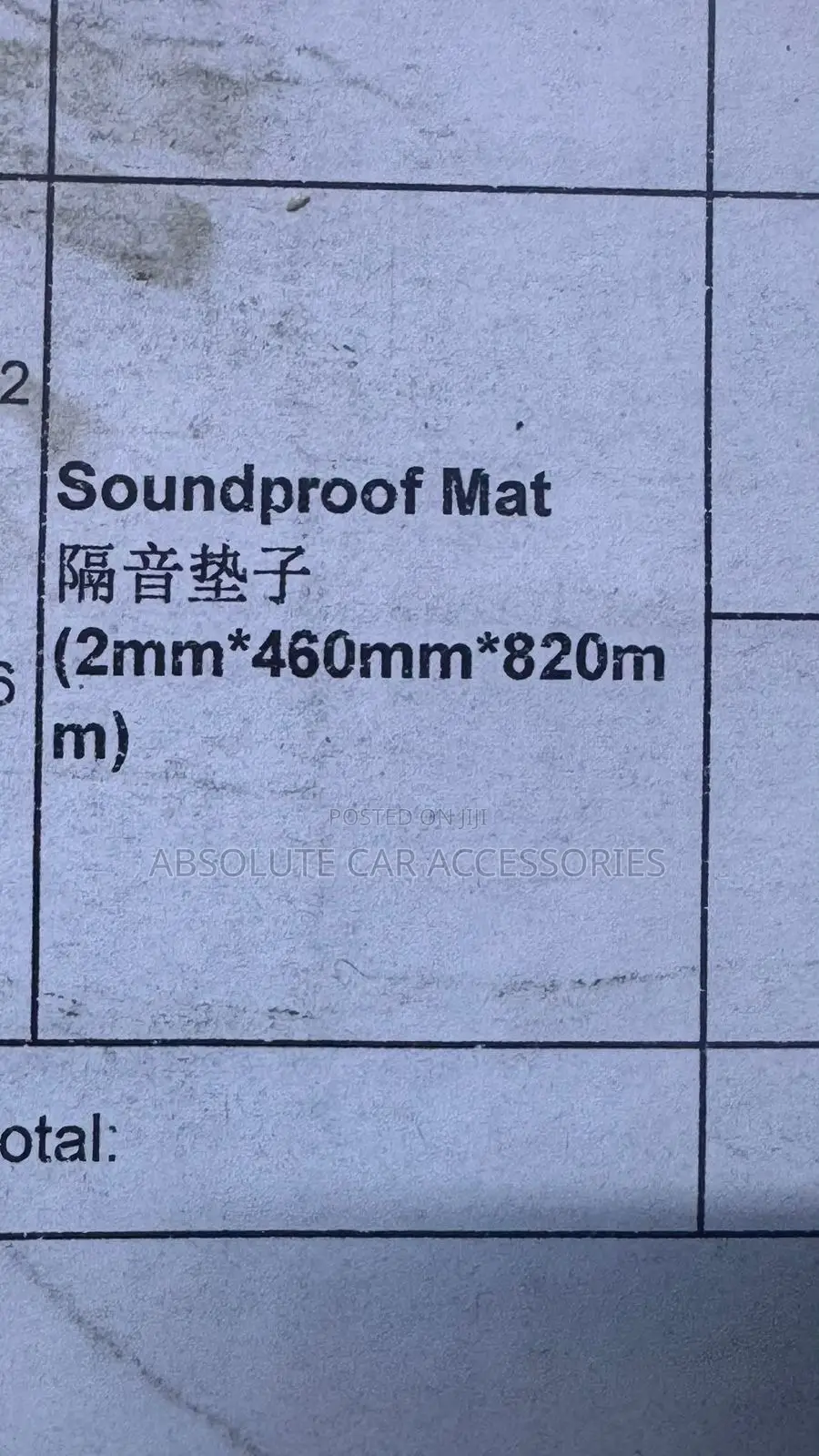 Butyl Rubber Sound Deadeners