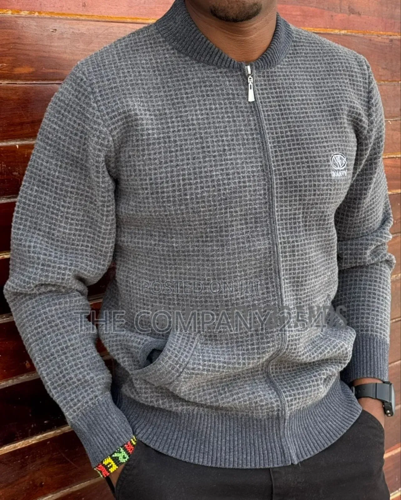 Fluffy Warm Designer Quality Mens' Zipped Sweaters Fleece
