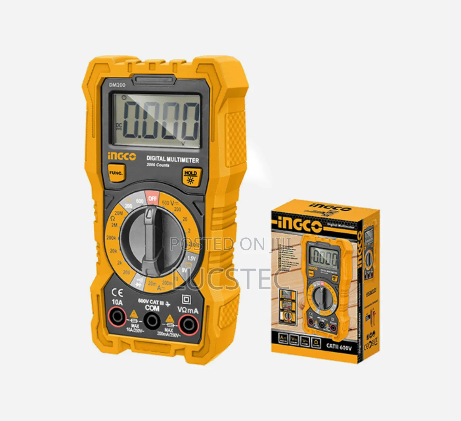 Ingco Dm7504 Digital Multimeter,