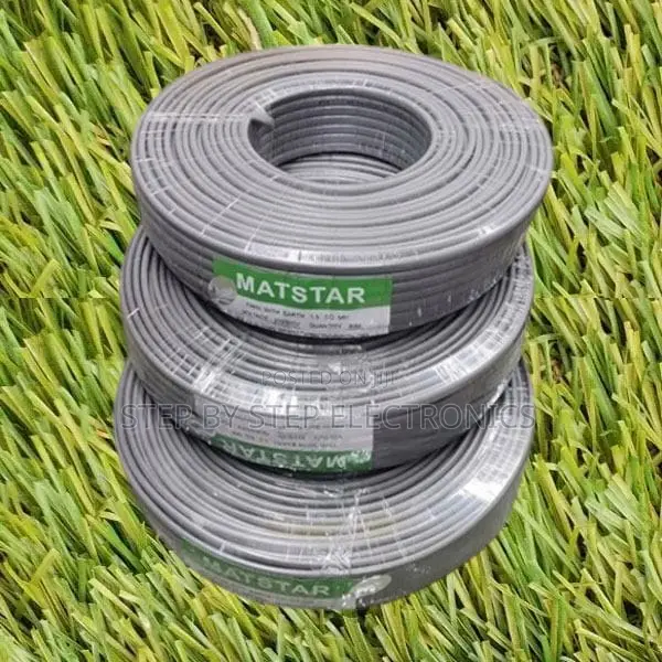 High Quality Matstar 1.5mm Twin With Earth Electrical Cable