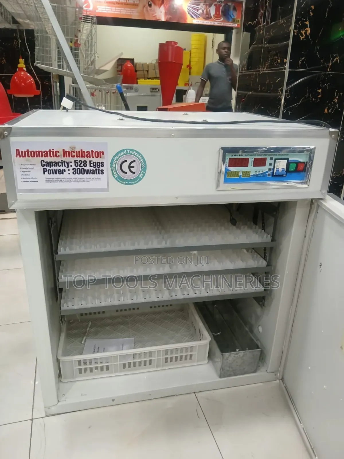 Egg Incubator 528 Eggs Capacity